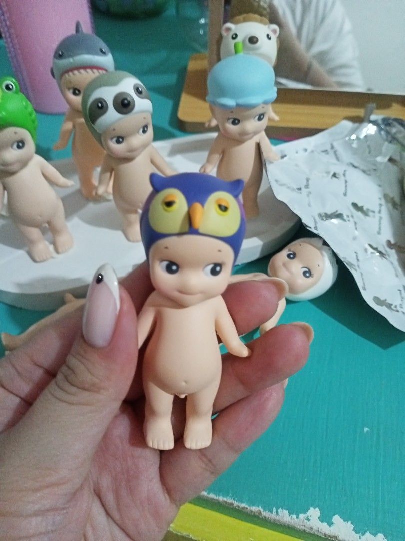 Sonny Angel animal series (Category: Designer & Blind Box Toys) located in Manila. Submitted by patchypat01 (Listing ID 1437984617, Image 2). Description: LFB SONNY ANGELS w foil and Box Animal Series Sloth- 350 Hippo pink - 350- SOLD Seal- 350- SOLD Lily Bell- 380 Owl- 350 RFS: will buy new itemsss Loc: San Juan City.