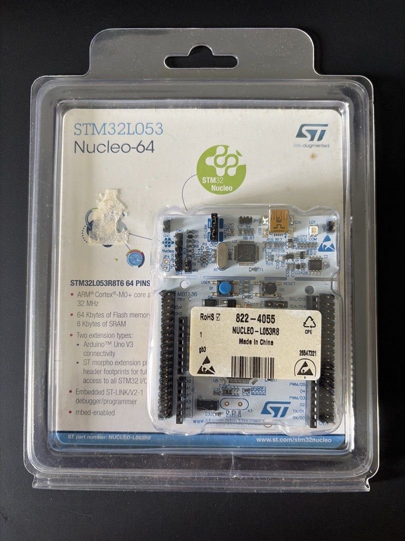 STM32 Nucleo-64 Development Board454730880375203840