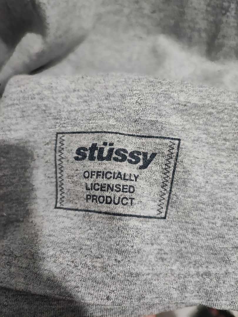 STUSSY 1980 FUZZY LOGO TEE (Category: Tshirts & Polo Shirts ) located in Iloilo. Submitted by gooddimes (Listing ID 1438039559, Image 3). Description: Stussy 1980 Fuzzy Logo Tee Authentic Size on tag: Small Dimes: 18.5Wx27L Issue/s: None Color rate: 9.5/10 Excellent condition ₱1,000 Reminders: - All items are thrifted, please manage your expectations - Color may vary due to lighting - Please wash before using the item - Due to different personal 