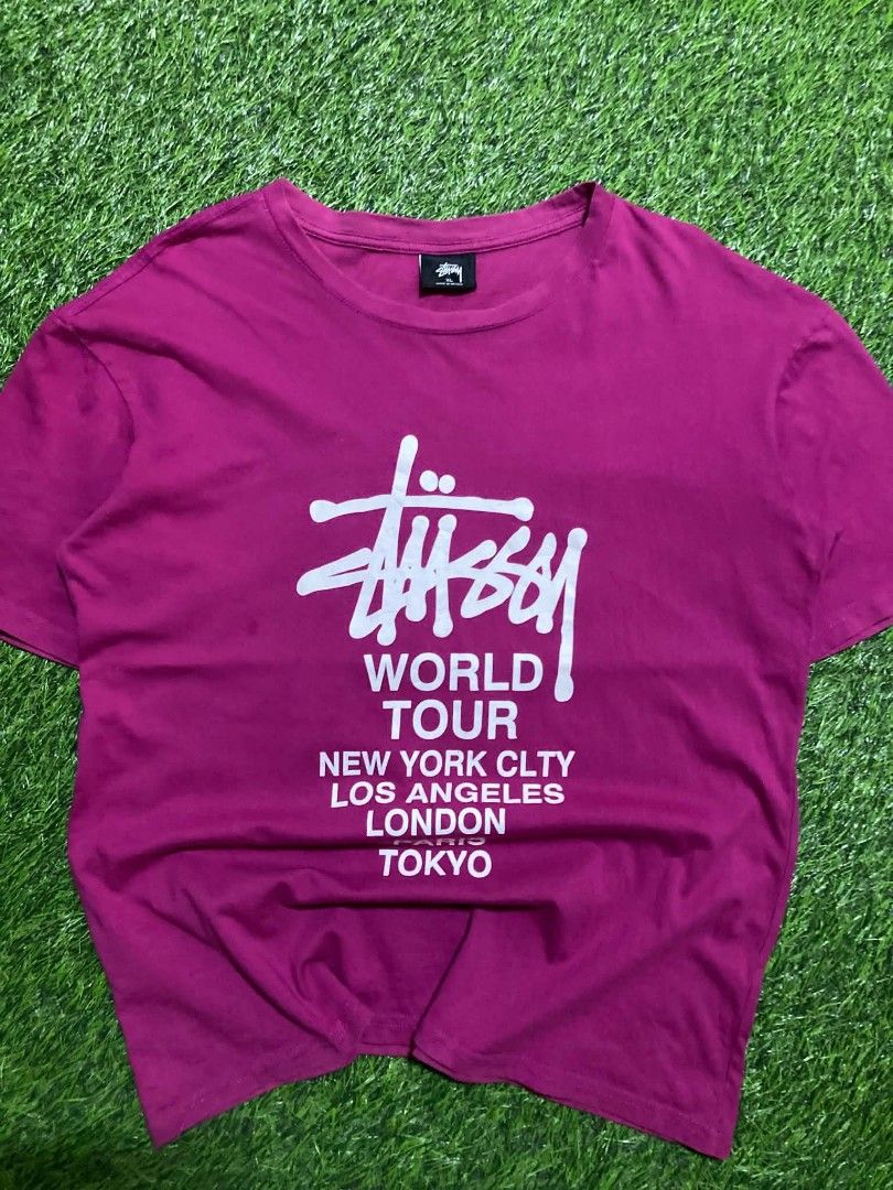 STUSSY (Category: Tshirts & Polo Shirts ) located in Manila. Submitted by franzenbal30332 (Listing ID 1438051155, Image 3). Description: STUSSY SIZE LARGE WIDTH - 20 LENGTH - 26 COLOR RATE 9.5 EXCELLENT CONDI NO ISSUE.