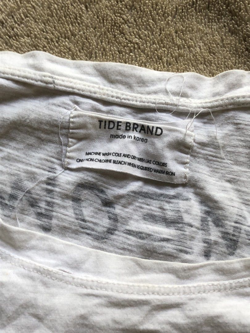 Tide Brand Alt Shirt (Category: Shirts) located in Bulacan. Submitted by kellythrifts (Listing ID 1438008412, Image 2). Description: Small to med.
