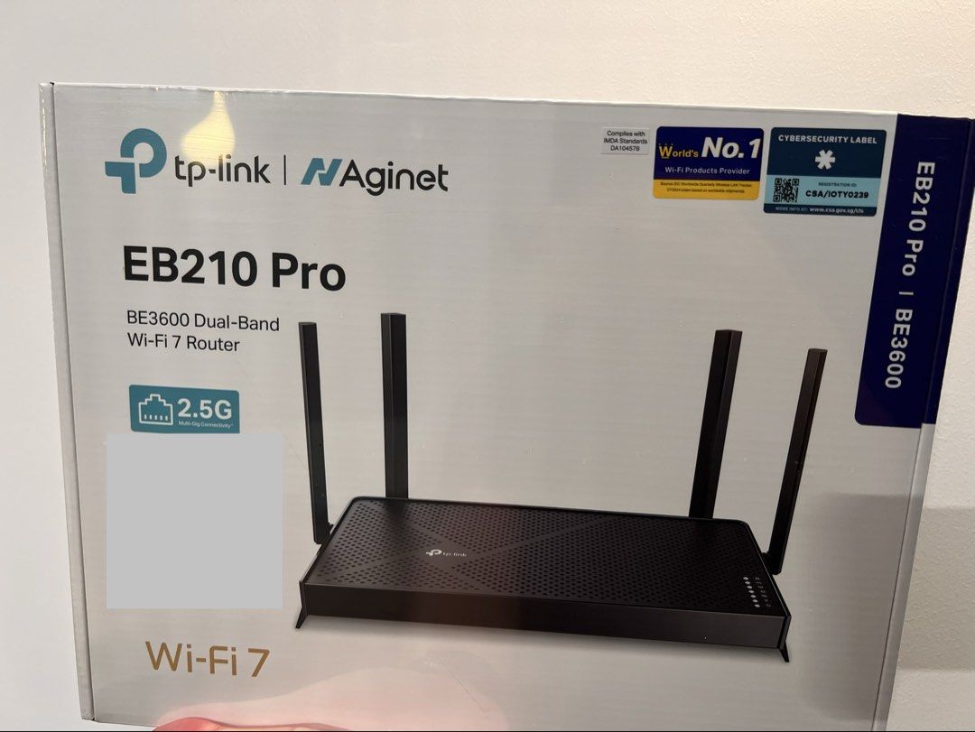 TP-Link EB210 Pro BE3600 Wi-Fi 7 Router454621539924060160