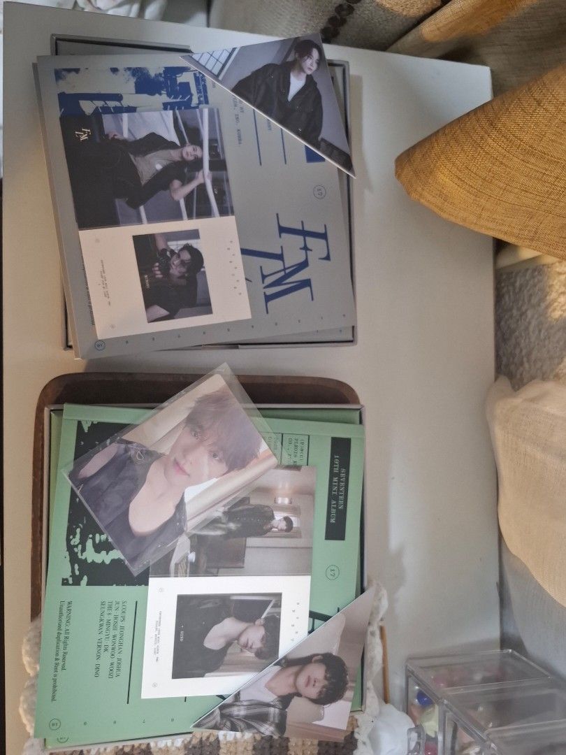 TAKE ALL Unsealed Seventeen FML Albums (Category: CDs & DVDs) located in Quezon City. Submitted by aerzxx (Listing ID 1438032376, Image 2). Description: Unsealed Seventeen Albums rfs: quitting sale Fight For My Life (Blue) - complete inclu except pc Fallen, Misfit, Lost (Green) - complete inclu with 1 Dino pc = TAKE BOTH FOR 200 + FREE UNSEALED SECTOR 17 ALBUMS.