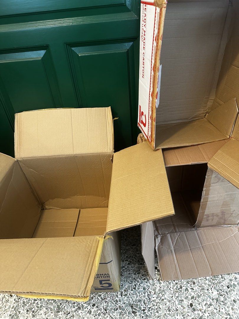 Used Cardboard Boxes - Various Sizes454783486688634880