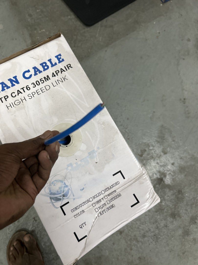 UTP CAT6 305M LAN Cable454835216739225601