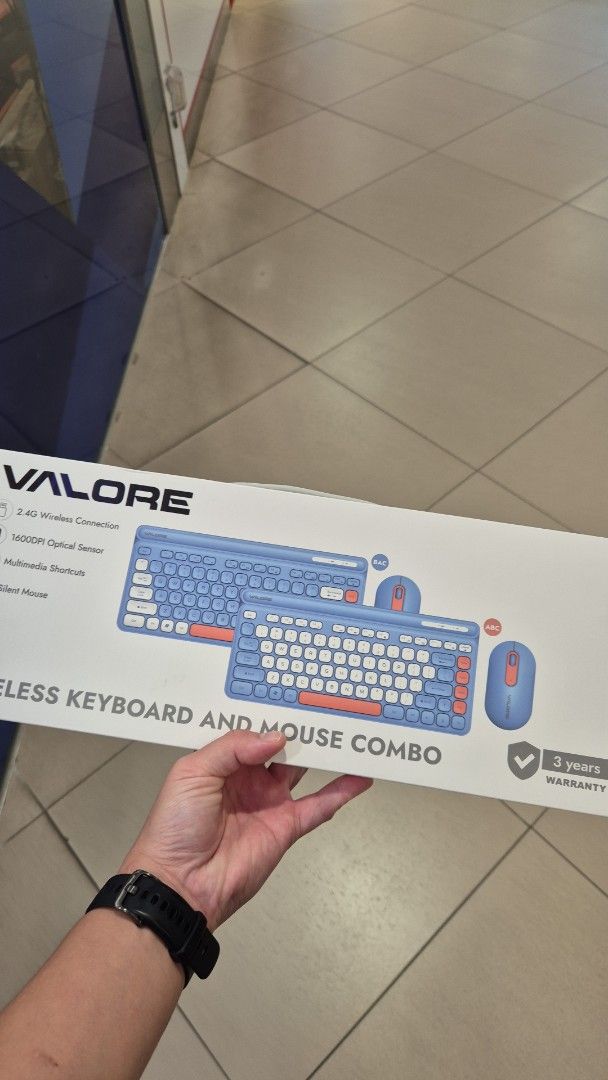 Valore Wireless Keyboard and Mouse Combo455067118024806400
