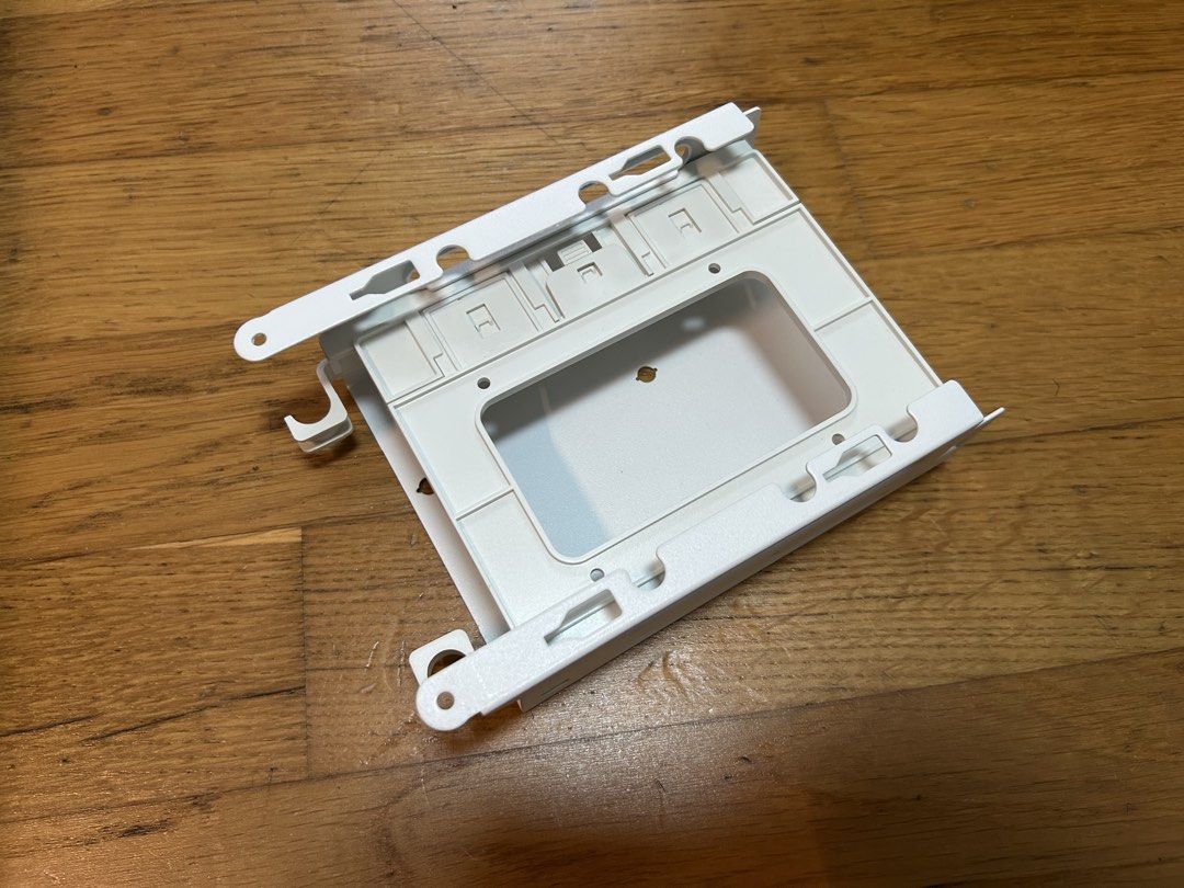 White PC hard drive Bracket455073986511513600