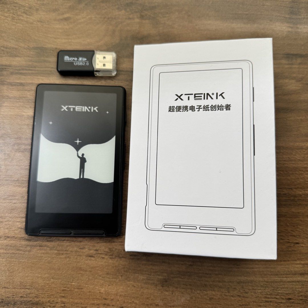 Xteink X4 (Category: E-Readers) located in Quezon City. Submitted by shopsofiascloset (Listing ID 1437990390, Image 1). Description: Xteink X4 Black - With box, sd card, usb reader, and magsafe magnet stickers - Screen protector installed - RFS: not enough time to read.