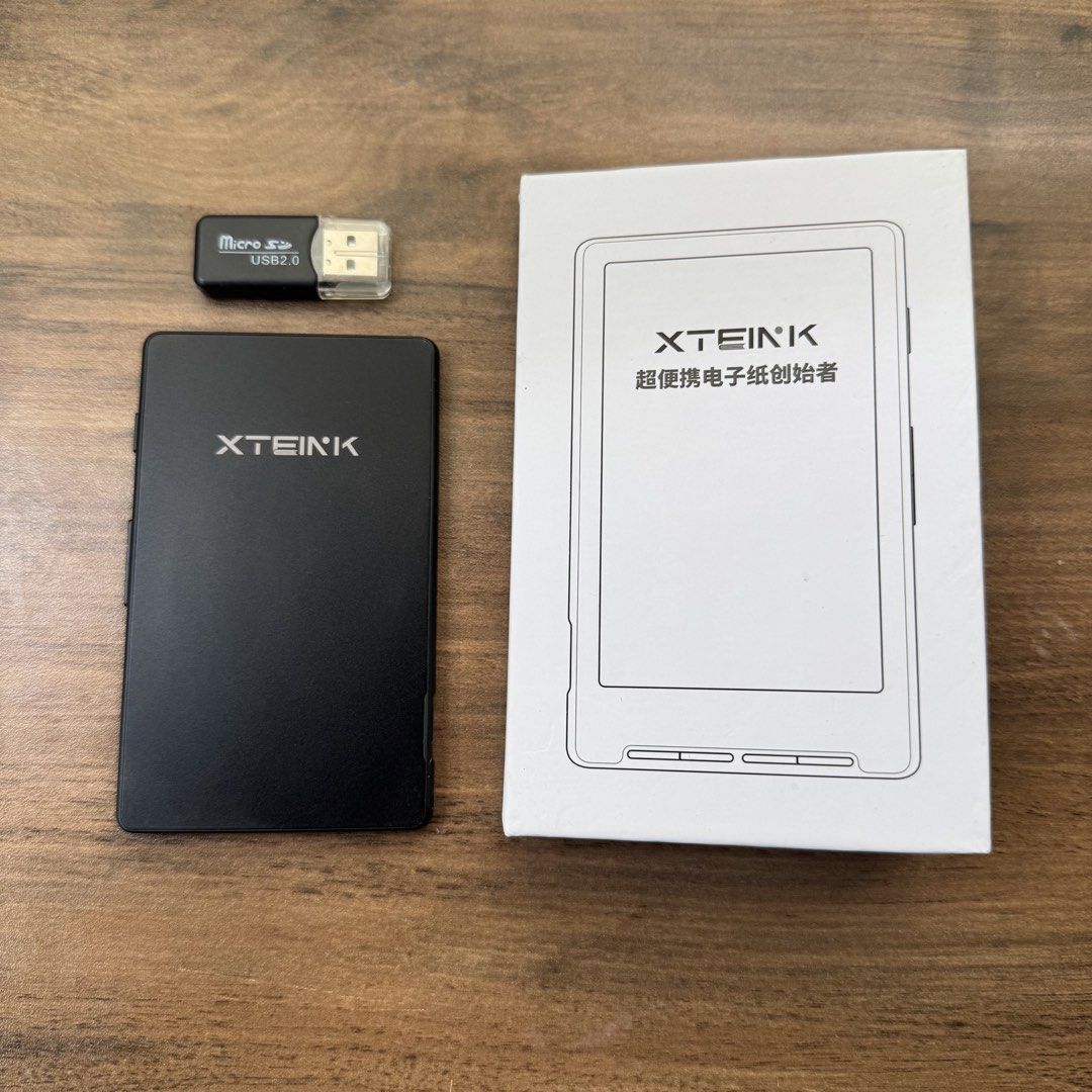 Xteink X4 (Category: E-Readers) located in Quezon City. Submitted by shopsofiascloset (Listing ID 1437990390, Image 2). Description: Xteink X4 Black - With box, sd card, usb reader, and magsafe magnet stickers - Screen protector installed - RFS: not enough time to read.