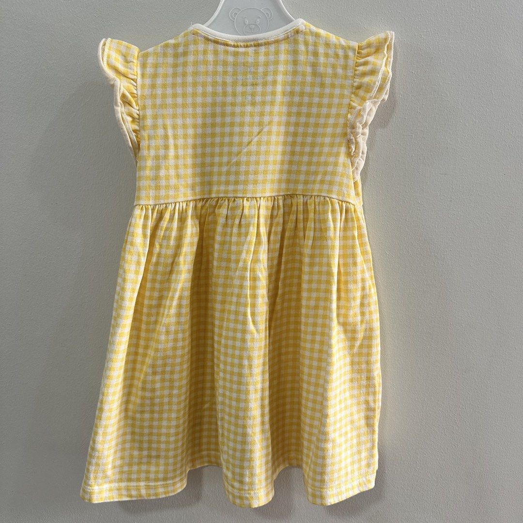 Yellow Dress (Mothercare)(12-18M) (Category: Babies & Kids Fashion) located in Taguig. Submitted by k_bloom (Listing ID 1438110608, Image 2). Description: Item: Dress Brand: Mothercare Size: 12-18 Months Condition: Lightly Used Reason for Selling: Decluttering. Size is already small for my kid. ——————————————————————— Mode of Payment: Online payment only via Gcash, BPI or BDO ——————————————————————— Delivery: Shipping fee c/o buyer •Within NCR- v