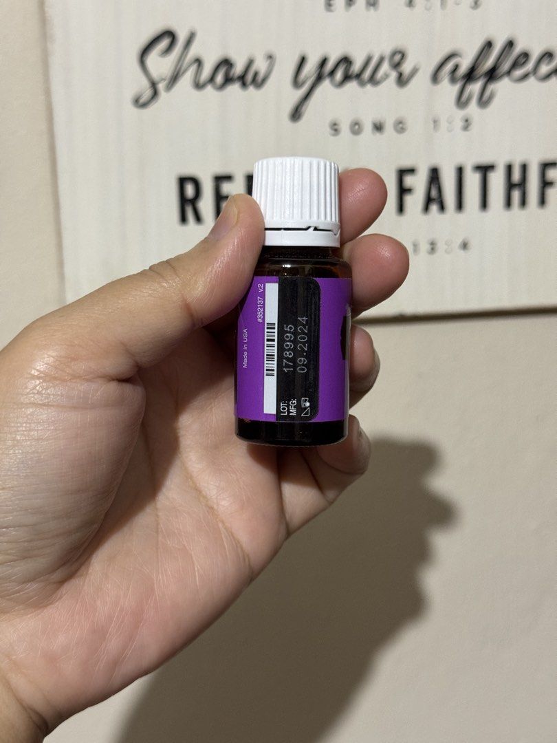 Young Living Clary Sage 15ml (Category: Home Fragrance) located in Las Pinas. Submitted by thestasher (Listing ID 1438076912, Image 2). Description: - Young Living Clary Sage essential oil - 15ml bottle - Unopened and sealed - Manufacturing date: 09/2024 - Made in USA - 100% pure essential oil.
