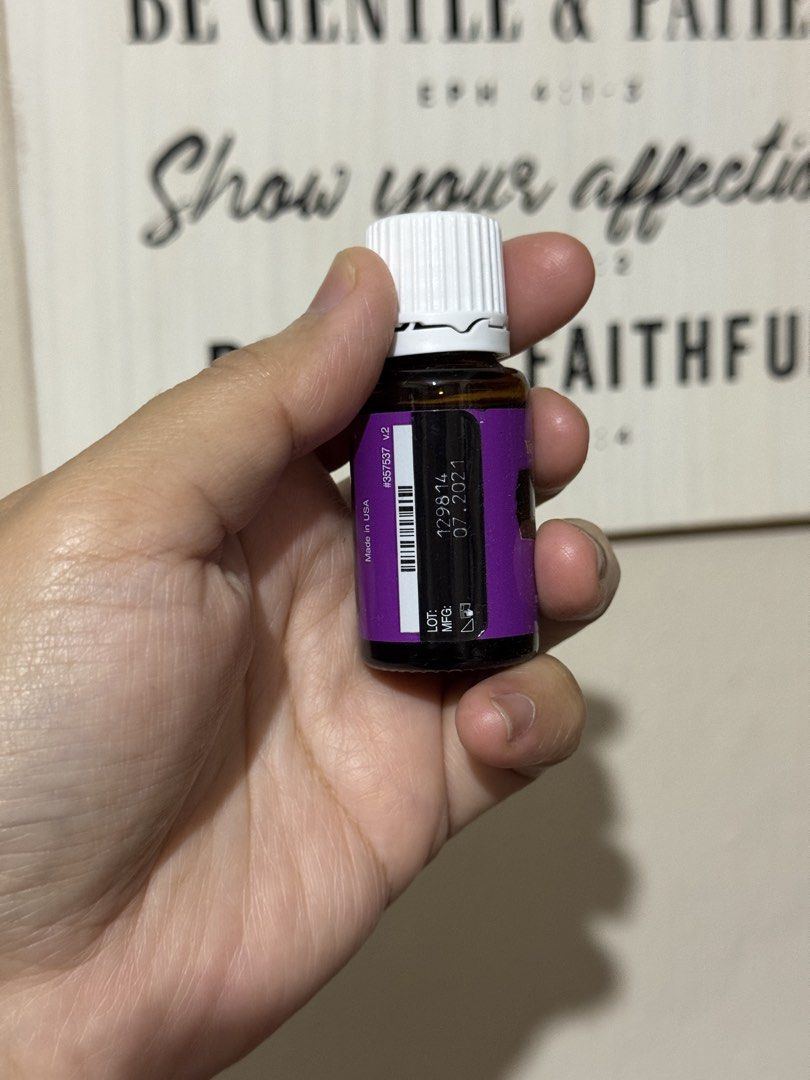 Young Living Lavender Essential Oil 15ml (Category: Home Fragrance) located in Las Pinas. Submitted by thestasher (Listing ID 1438077359, Image 2). Description: - Young Living Lavender Essential Oil - 15ml bottle - 100% pure.