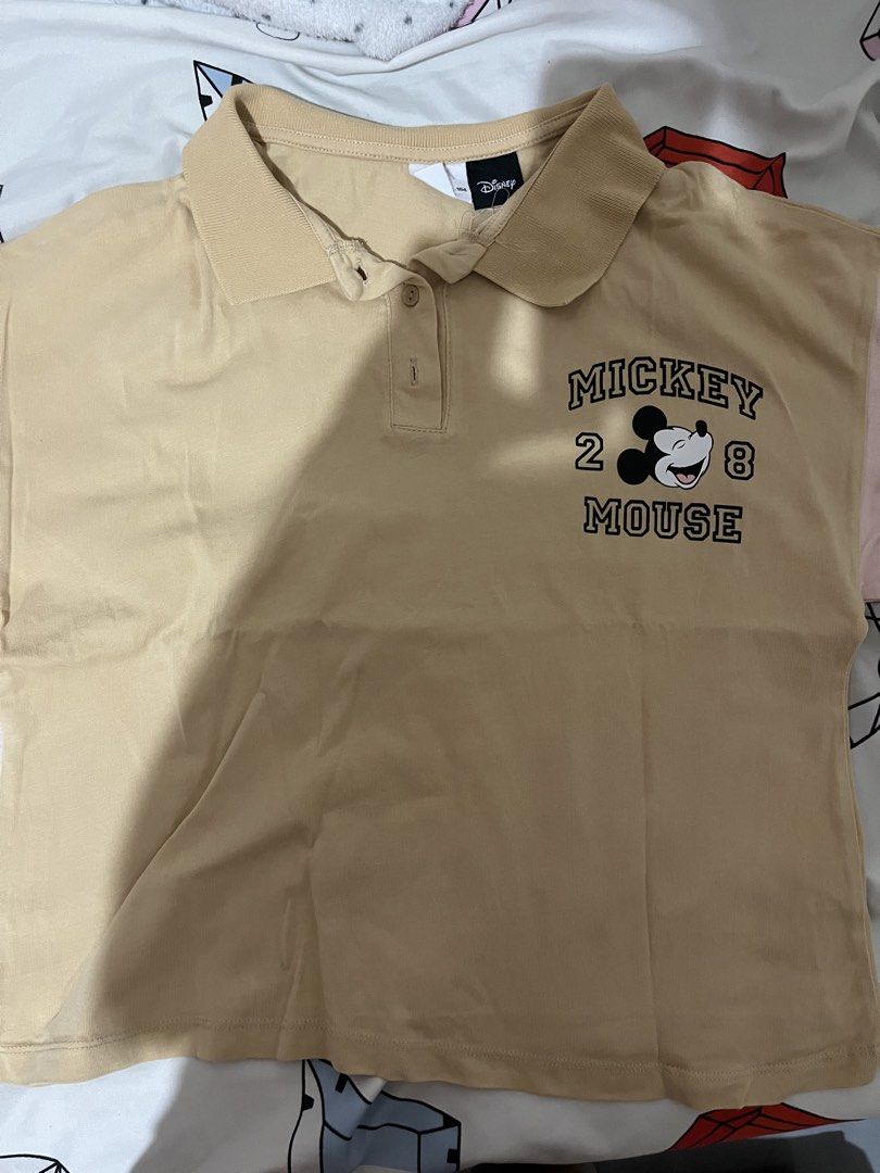 Zara Disney Mickey Mouse Polo Shirt (Category: Shirts) located in Quezon City. Submitted by brrro (Listing ID 1438073050, Image 1). Description: Size: 13-14/164 - rfs : DECLUTTERING mop: gcash mod: lalamove.