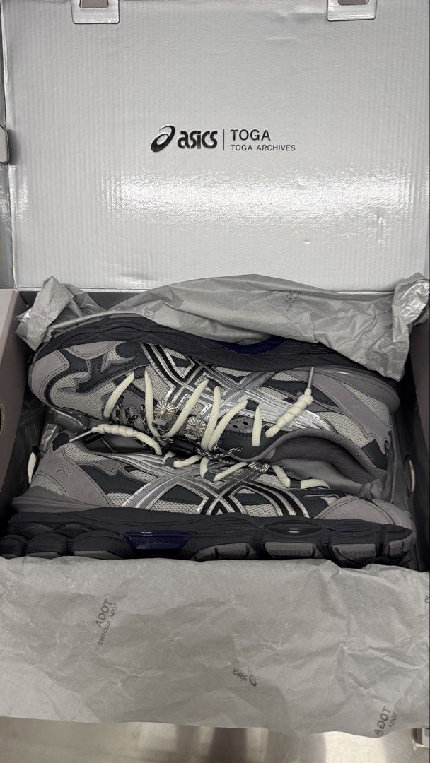 6月6折[全新現貨27.5cm] TOGA × ASICS GEL-CUMULUS 16 TG GREY BLACK