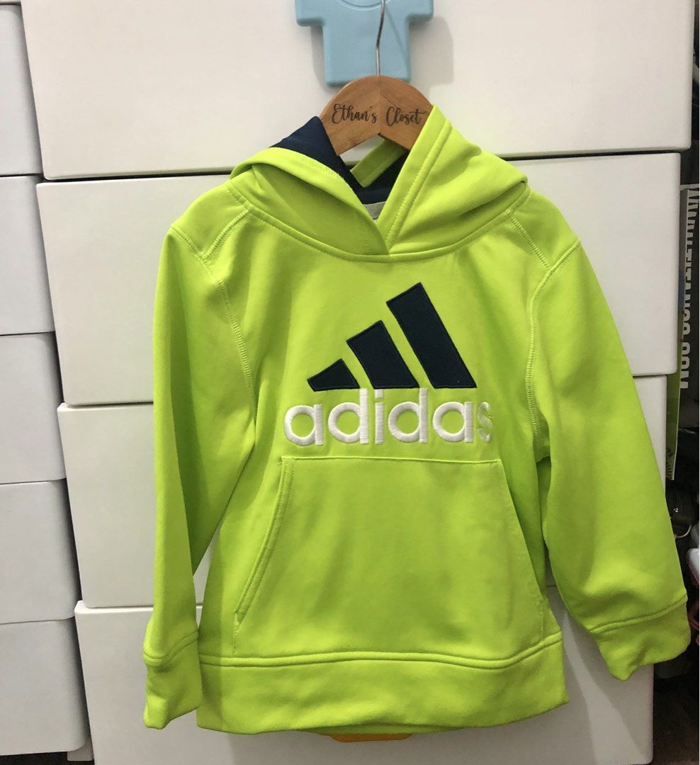 Adidas Neon Jacket (Category: Babies & Kids Fashion) located in Cavite. Submitted by rareclothing.ph (Listing ID 1438192431, Image 1). Description: .