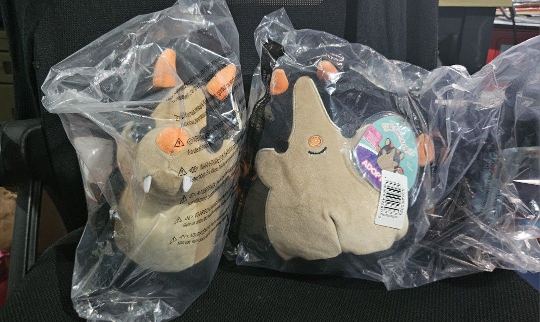 Adopt Me! Bat dragon Plush Toy set (Category: Plushies & Soft Toys) located in Pasig City. Submitted by prettypr1ncess (Listing ID 1438215227, Image 1). Description: Selling as set Php3k If separate Adopt me plush - 1800 Adopt me squishmallows - 1500 - Adopt Me! Bat dragon plush toy - Includes original tag - Still in original packaging - Perfect for Adopt Me! fans - Ideal for collectors Location pasig manggahan .