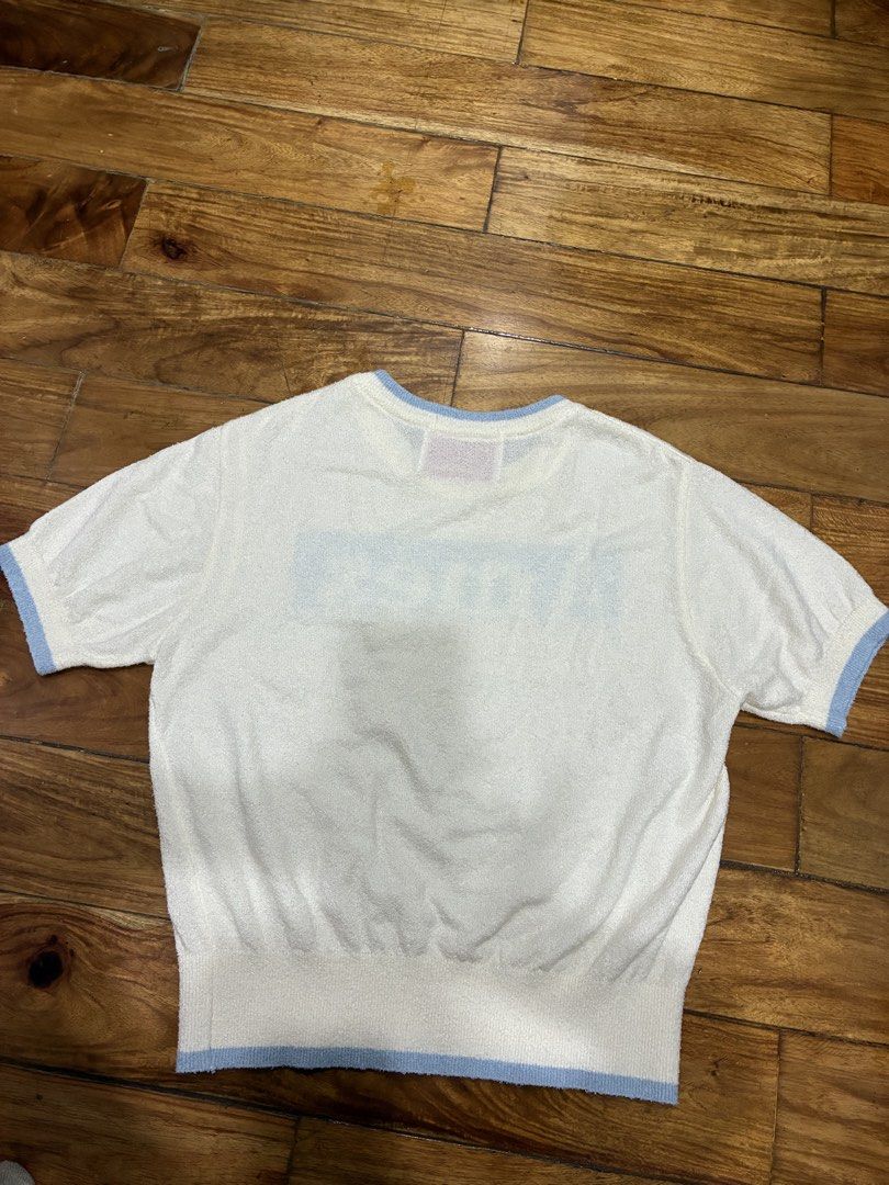 Ames Worldwide Basic Logo Knit Top (Category: Shirts) located in Quezon City. Submitted by anolymous (Listing ID 1438114879, Image 3). Description: Size: good for s to m Feel free to message me for more photos or details :).