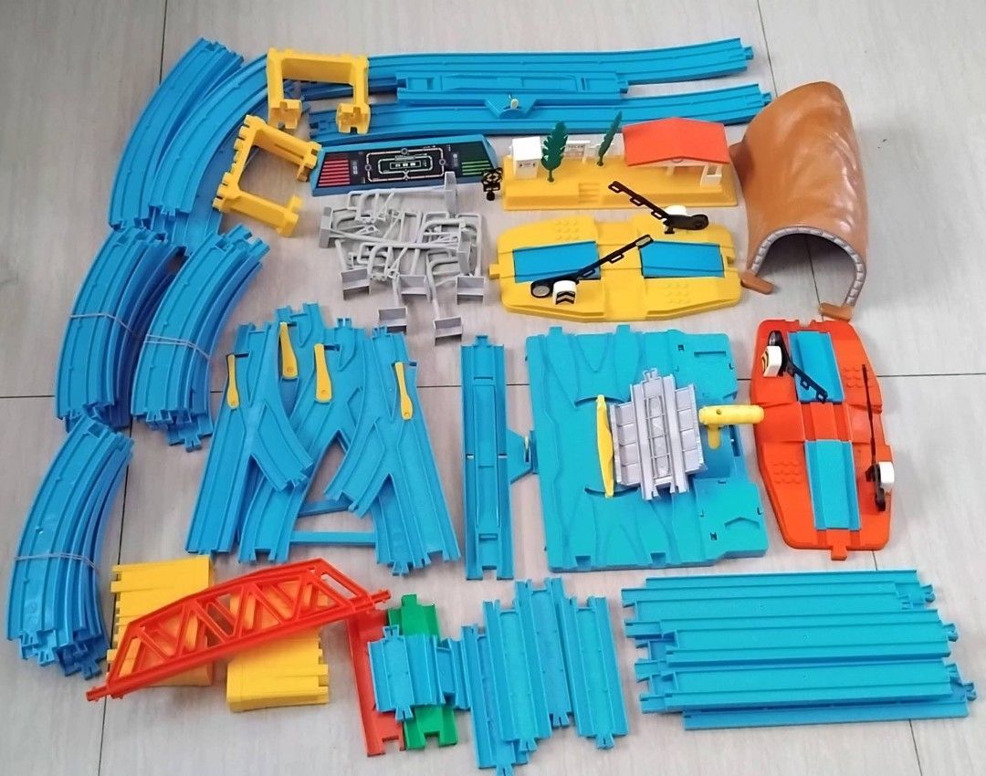 ASSORTED TOMY PLARAIL TAKE ALL 74PCS (SURPLUS) (Category: Vehicle & Diecast Models) located in Cavite. Submitted by jiearah.online.shop (Listing ID 1438239810, Image 1). Description: ASSORTED TOMY PLARAIL TAKE ALL 74PCS (SURPLUS) Items from our Japan Surplus Supplier. Selling as is. ACTUAL ITEM ON PHOTO. Take All. Not Per Piece. TOMY Markings Price : Php 1,500 +sf (Shipping Fee NOT INCLUDED. Wala pong free shipping) Mode of Payment : GCASH or Pay