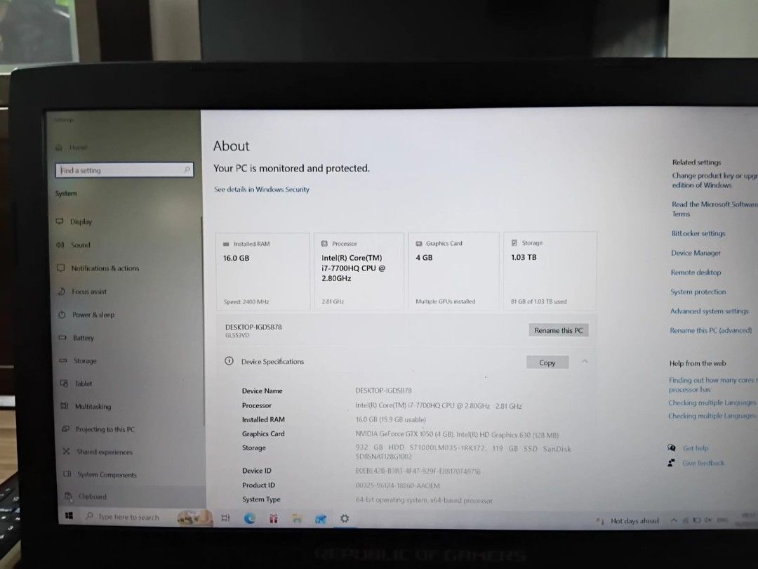 ASUS ROG Strix Gaming Laptop455551392511447042