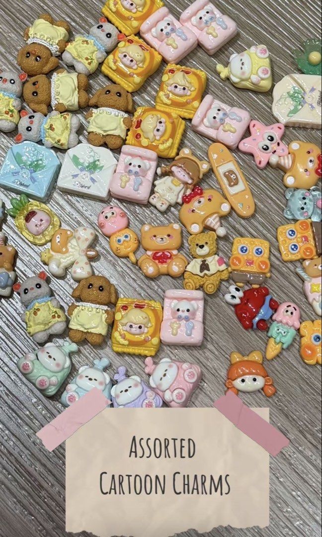 Beads Bundle - Assorted Types (Category: Craft Supplies & Tools) located in Singapore. Submitted by smileymylie (Listing ID 1438296789, Image 8). Description: Variety of beads for crafting! Includes furry pom pom beads, black and gold alphabet beads, colorful bubble alphabet beads, silver cube alphabet beads, food charms, metal beads and acrylics. All items in the post are included for the listed price. Self collect only Beads and craft supplies.