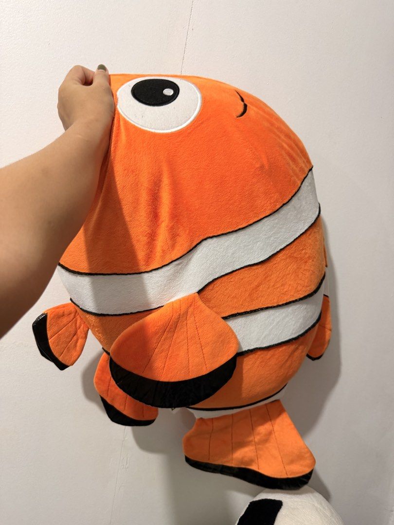 Big Finding Nemo Pillow Plush (Category: Plushies & Soft Toys) located in Quezon City. Submitted by cookiecreammm (Listing ID 1438297661, Image 1). Description: .