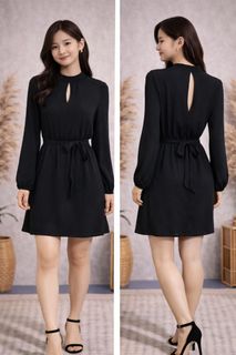 jersey dress bodycon Evie Ribbed-Knit Jersey Dress main image 1