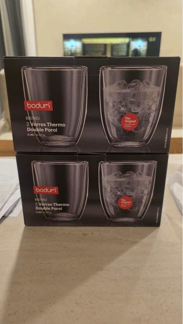 Bodum Bistro Double Wall Glasses - New456056665151918080