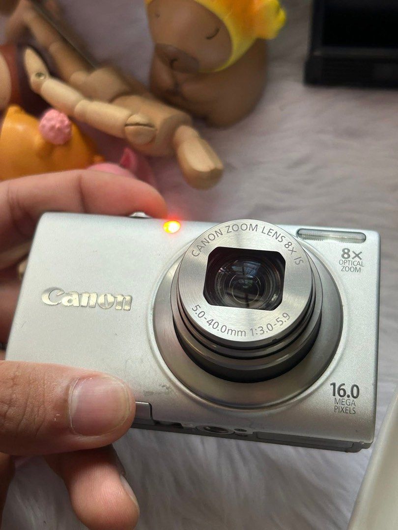 C4N0N PaweeerShot A4000 IS (Category: Cameras) located in Cainta. Submitted by pascheey2018 (Listing ID 1438233791, Image 2). Description: C4N0N PaweeerShot A4000 IS Silver body Ready to use! No functional issues. Crispy and quality output! Inclusions: Unit Original C4N0N Battery Pack Original C4N0N Battery Charger SD Card Specifications 2012 model Compact Body 8x Optical Zoom (up to 32x) 16.0 MP CCD sensor paired with the DIGIC 4 Image Processor