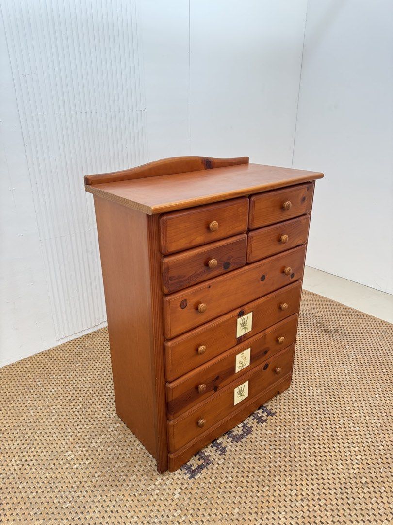 Chest of drawers (Category: Shelves, Cabinets & Racks) located in Quezon City. Submitted by matetdevis13 (Listing ID 1438269512, Image 3). Description: 8-Tier Chest of Drawers Price: 5,900 L35.5 x W18 x H48 In good condition Code JMD28-R19.