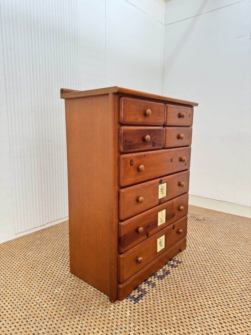 Chest of drawers (Category: Shelves, Cabinets & Racks) located in Quezon City. Submitted by matetdevis13 (Listing ID 1438269512, Image 2). Description: 8-Tier Chest of Drawers Price: 5,900 L35.5 x W18 x H48 In good condition Code JMD28-R19.