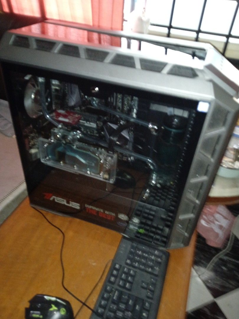 Custom Water Cooled PC CPU WTT only455879261601157123