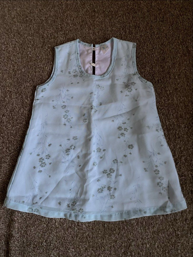 Floral Sleeveless Mini Dress (Category: Babies & Kids Fashion) located in Tagbilaran City. Submitted by rianena (Listing ID 1438122366, Image 1). Description: best for 0-1Y.
