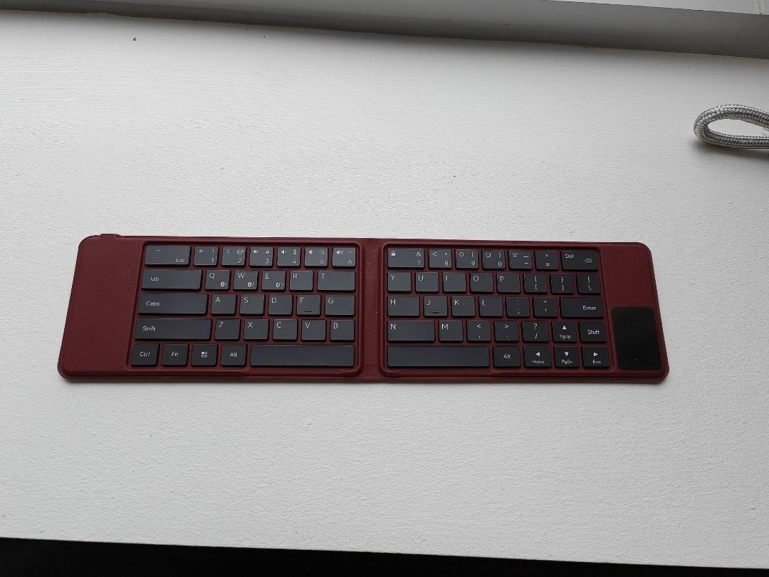 Foldable Bluetooth Keyboard - Red455451353075558400