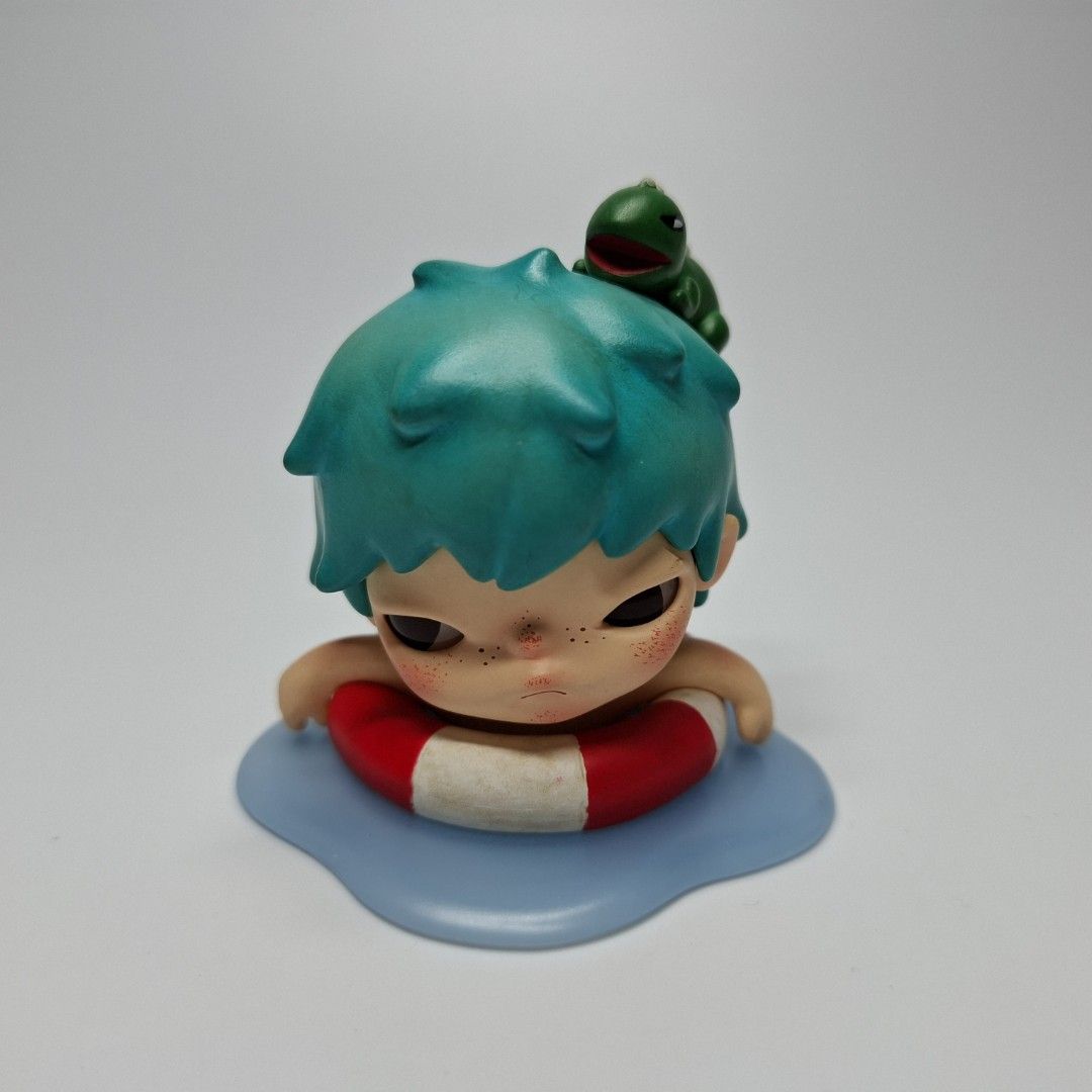 Pop Mart Hirono Little Mischief Float (Category: Designer & Blind Box Toys) located in Manila. Submitted by ohmanhay (Listing ID 1438195430, Image 2). Description: ❗️PLEASE READ BEFORE MESSAGING❗️ *almost brand new, only displayed inside of a acrylic case *with box and card *need funds *guaranteed 100% authentic *please refer to the photos above *all items are available unless stated otherwise MANAGE YOUR EXPECTATIONS *Actual item posted *Color m