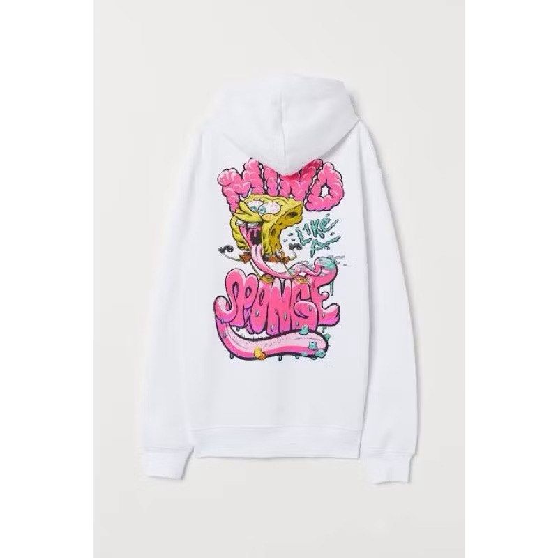 H&M Hoodie Spongebob (Category: Hoodies) located in Manila. Submitted by andee.decluttering (Listing ID 1438195560, Image 2). Description: Price is negotiable .