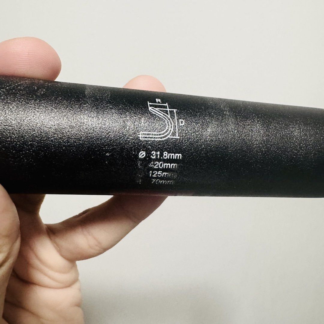 ITM ALCOR 80 Road Bike Handlebar Dropbar (Bicycle, Road Bike, Fixie) (Category: Parts & Accessories) located in Singapore. Submitted by saigonapple (Listing ID 1438141522, Image 3). Description: *** Good Working Condition *** - ITM ALCOR 80 road bike handlebar - Width: 420mm - Clamp Diameter: 31.8mm - Reach: 70mm - Drop 125mm - Weight: 300g - Ideal for road bike upgrades #ITM ALCOR 80, Handlebar, Handle Bar, Dropbar, Drop Bar, Bicycle, Road Bike,