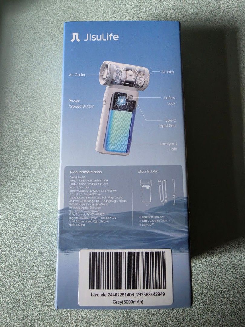 Jisulife Handheld Fan Life9455671762293237762