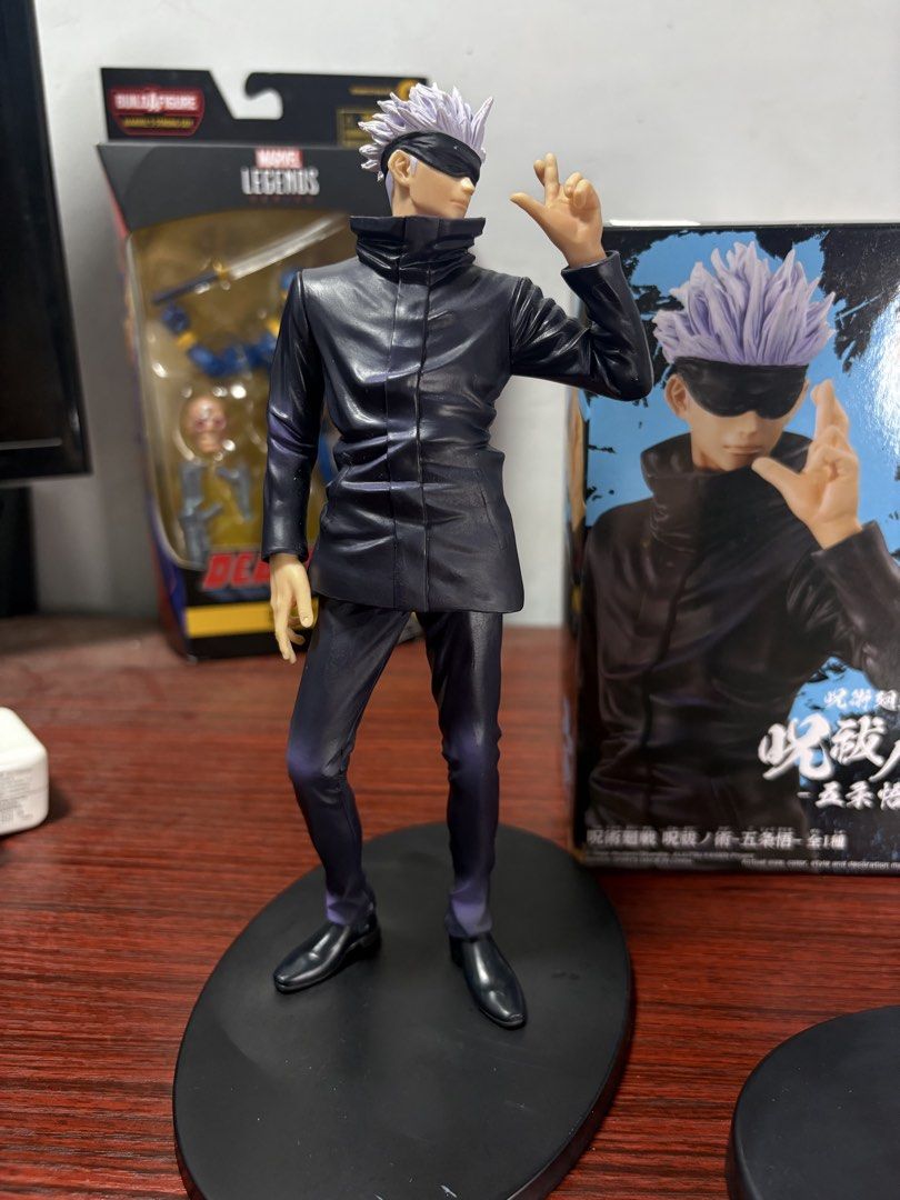 Jujutsu Kaisen Anime Figures (Category: Figurines & Statues) located in Pasig City. Submitted by shinjishop (Listing ID 1438204407, Image 2). Description: -All authentic -Set -Banpresto Satoru Gojo w box -Banpresto Sukuna loose -Sunrise Pop Ani Two Gojo Satoru w box -₱1,520 set -WYIWYG -Kenner -Set ₱900 -gcash/gotyme/bpi payment, cod via lalamove -lalamove/j&t delivery/pickup/lbc .