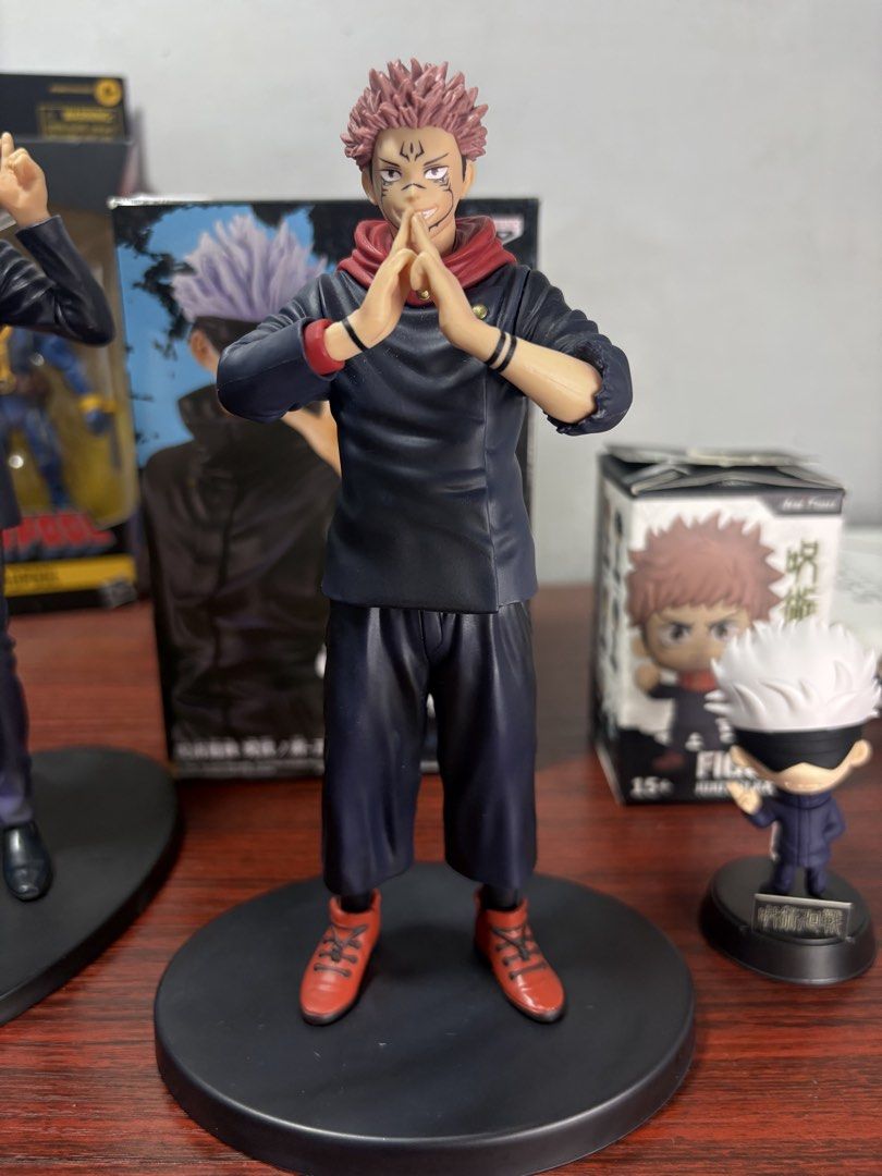 Jujutsu Kaisen Anime Figures (Category: Figurines & Statues) located in Pasig City. Submitted by shinjishop (Listing ID 1438204407, Image 3). Description: -All authentic -Set -Banpresto Satoru Gojo w box -Banpresto Sukuna loose -Sunrise Pop Ani Two Gojo Satoru w box -₱1,520 set -WYIWYG -Kenner -Set ₱900 -gcash/gotyme/bpi payment, cod via lalamove -lalamove/j&t delivery/pickup/lbc .