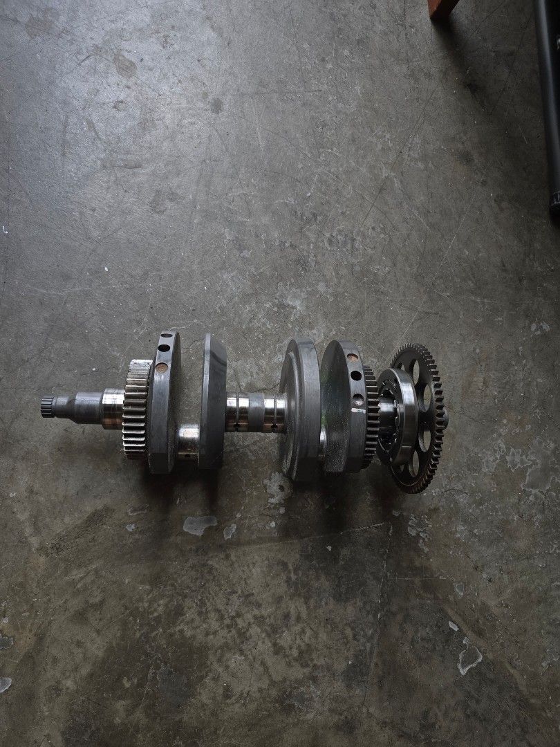 Kawasaki W800 Crankshaft Crank Shaft 2020-2025 (Category: Other Motorcycles Parts and Accessories) located in Pasig City. Submitted by peliniojaps (Listing ID 1438270838, Image 1). Description: Kawasaki W800/EJ800 Crankshaft Please note that NO flywheel magneto in the photo, hence no flywheel magneto being sold here.