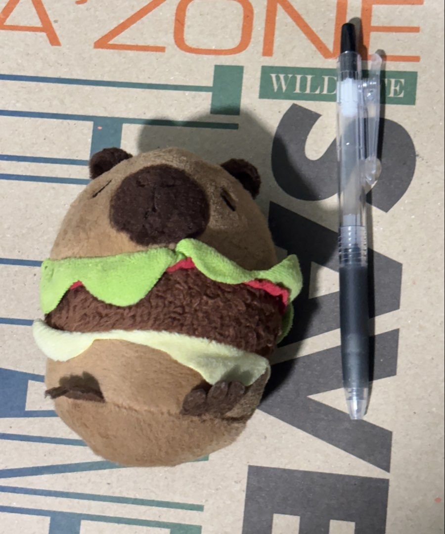 Keychains (Category: Other Merchandise) located in Singapore. Submitted by j0nasaurus (Listing ID 1438245222, Image 4). Description: Kageyama keychain Hinata keychain Strawberry keychain Capybara burger keychain Pen for comparison $5 each/$15 for all Shipping $3/meetups, payment by Paynow Dm for any inquiry.
