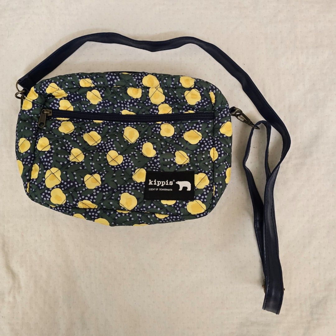 Kippis Sling Bag (Category: Cross-body Bags) located in Pasig City. Submitted by millennialthrifter (Listing ID 1438214732, Image 1). Description: 🔥KIPPIS SLING BAG- 249 PESOS ONLY❗️ ✅️Brand: Kippis Scent of Scandinavia ✅️Very good condition last pic for price reference only Shipping thru j&t / lalamove.