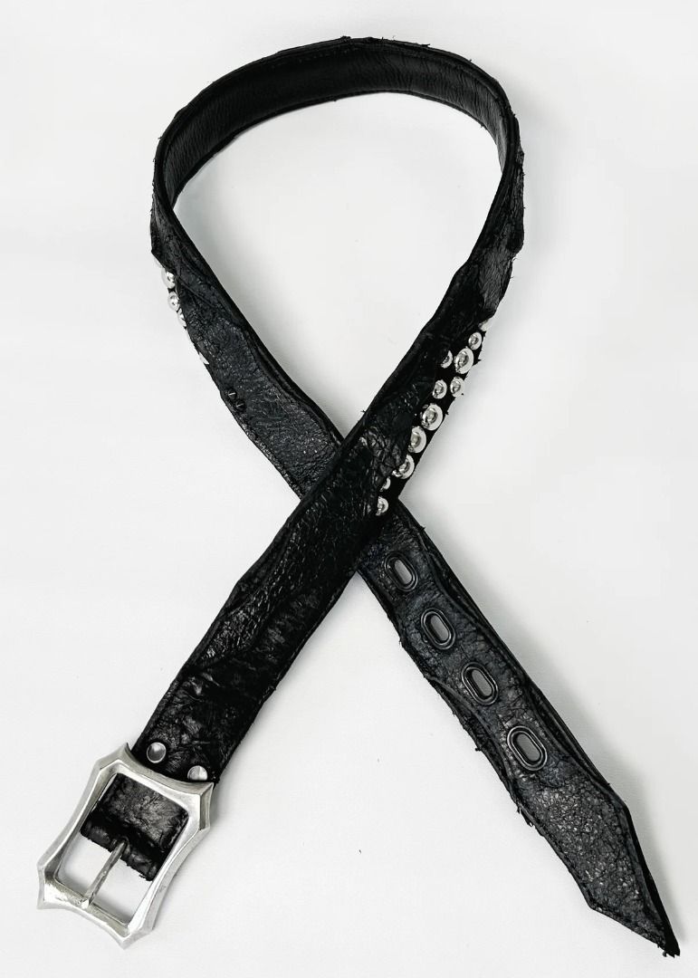 Kmrii Grand Cross Belt (Category: Belts) located in Makati City. Submitted by cathedrals (Listing ID 1438206956, Image 2). Description: [Material] Cow Leather [Detail] - Width 3.5cm - 5 Belt holes [size[ (it's either 2 or 3 forgot) 2 85cm - 95cm (center eyelet 90cm) 3 90cm - 100cm (center eyelet 95cm) got no issue keeping this in my collection.