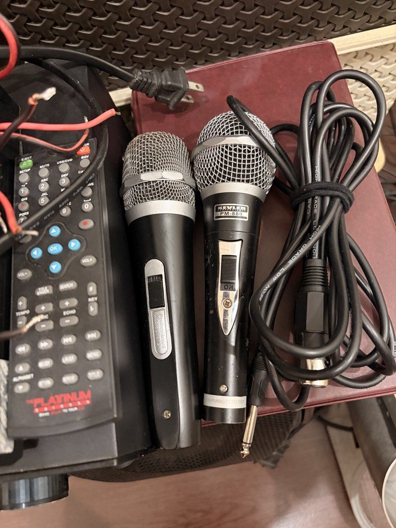 Konzert KCS-233 Karaoke Speaker System (Category: Soundbars, Speakers & Amplifiers) located in Marikina City. Submitted by iamkandida (Listing ID 1438223214, Image 3). Description: For sure buyer only. All in price- Take All ‼️ Please read muna ‼️ *Micro component system Konzert KCS-222 (2 Speaker) 10/10 (Amplifier) 7/10 (for a 4k PRICE ALL IN, halos free na tong amplifier) working well pag full volume pero pag lower, medyo nawawala wala. Need mi