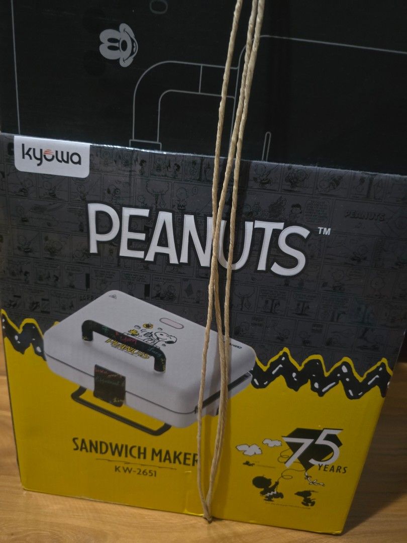Kyowa Peanuts Sandwich Maker KW-3651 (Category: Other Kitchen Appliances) located in Manila. Submitted by chibitenshi (Listing ID 1438154615, Image 2). Description: For Sale! Brand New Mickey Mouse Sandwich Maker 4,500 Peanuts Waffle Maker 4,000 Both for 7,000 Same Day Delivery Meet Up by sched North EDSA / Trinoma Tondo Ortigas Pasay Area PM for availability Thank you!.