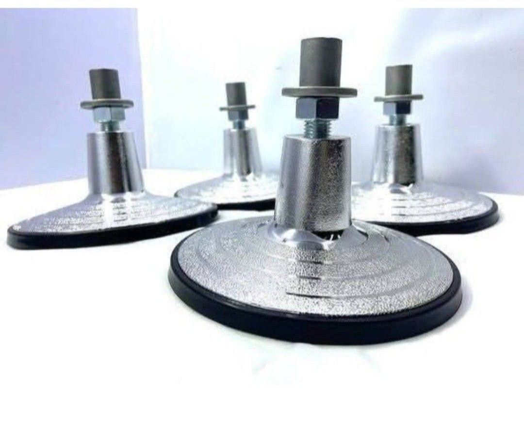 LEG LEVERER CHROME FOR BILLIARD TABLE (Category: Other Sports Equipment and Supplies) located in San Pablo. Submitted by liezelvalenzuela06 (Listing ID 1438124217, Image 1). Description: LEG LEVERER CHROME FOR BILLIARD TABLE Php 1,770.00 These are used to ensure a perfectly level playing surface for billiard or pool tables. They are typically made of heavy-duty materials like metal, often with a chrome finish and protective rubber bases to preven