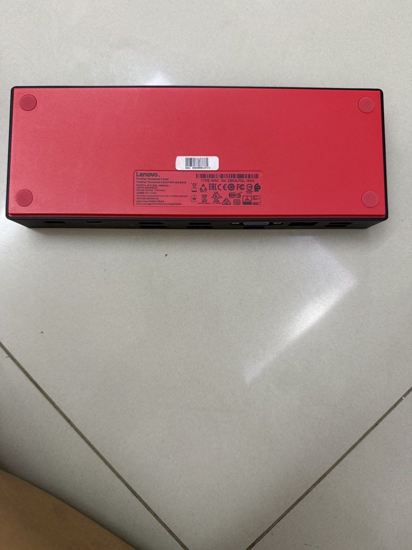 Lenovo ThinkPad Thunderbolt 3 Dock455562698069135362