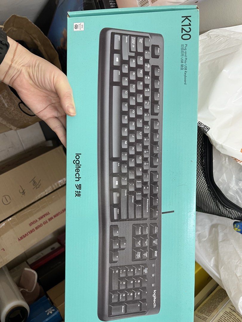 Logitech K120 Plug and Play USB Keyboard455685565863710720