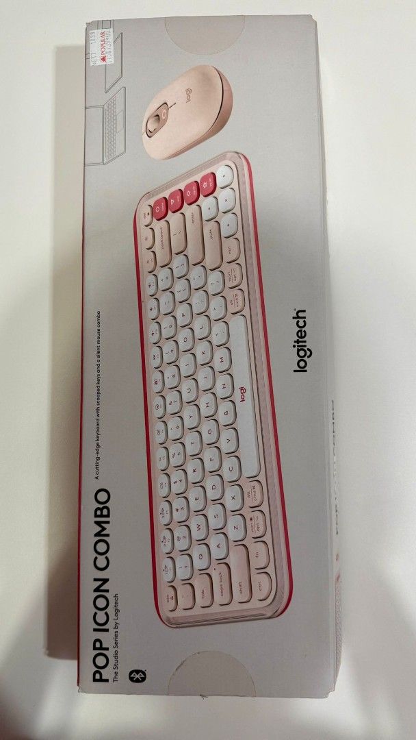 Logitech POP Icon Combo - Rose455996372157747200