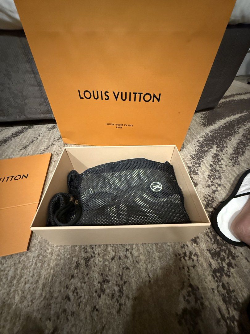 Louis Vuitton Sneakers (Category: Sneakers) located in Manila. Submitted by act23 (Listing ID 1438172818, Image 2). Description: - Authentic Louis Vuitton sneakers Louis Vuitton SNEAKERINA This version of the LV Sneakerina sneaker ballerina comes in a mix of materials, including lambskin and suede calf leather. This innovative design combines the comfort of a sneaker with the lightness of a ballet pump, and features an ultra-flexible TPU outsole.